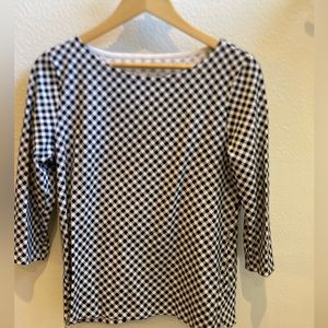 Fall Talbots 3/4 sleeve fashion top